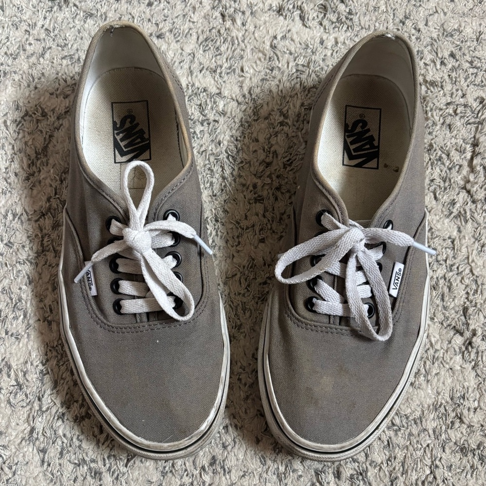 Women’s Classic Gray Vans - Picture 5 of 5